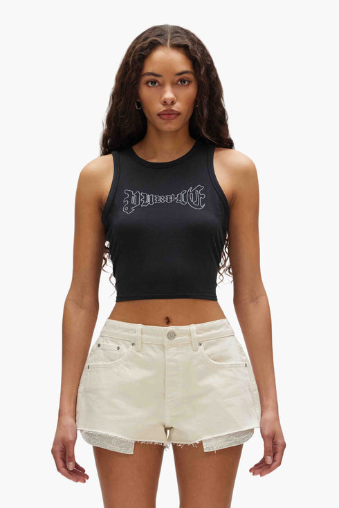 PURPLE BRAND W1027 Jersey Tank Womens Apparel